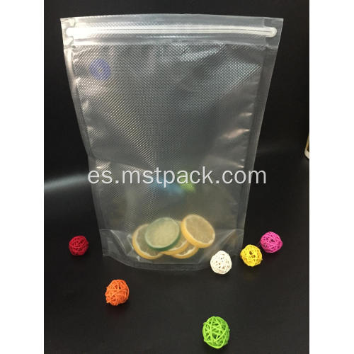 Bolsa de vacunas para doypack transparente